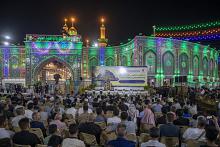 العتبة العبّاسية المقدّسة تقيم احتفالها المركزيّ بذكرى ولادة الإمام الرضا (عليه السلام)