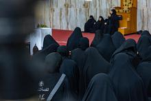 شعبة الخطابة الحسينية النسوية تحيي مجالس العزاء في مجمع أبي الفضل العباس (عليه السلام)