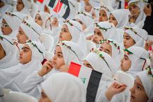 العتبة العبّاسية تختتم فعّاليات حفل الورود الفاطمية لطالبات المدارس في كربلاء