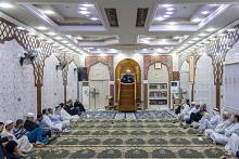 العتبة العباسية المقدسة تقيم مجلس عزاء بذكرى شهادة السيدة الزهراء (عليها السلام) في البصرة