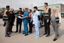 قسم الشؤون الطبية ينهي تحضيراته استعدادًا لإقامة الحفل المركزي لتخرج طلبة الجامعات العراقية