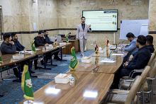 قسم التطوير يقيم دورة تدريبية عن التعامل مع الآخرين لملاكات العتبة العباسية المقدسة