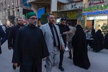 الأمين العام للعتبة العبّاسية المقدّسة يُجري جولةً للاطّلاع على الخدمات المقدّمة للزائرين