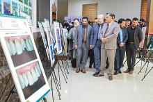 جامعة العميد تنظم معرضاً لنتاجات طلبة كلية طب الأسنان