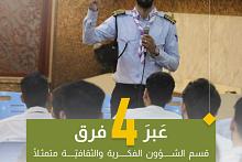 عَبرَ 4 فرق  قسم الشؤون الفكرية والثقافيّة متمثلًا بجمعيّة كشّافة الكفيل يشارك في الخطة التنظيميّة لحفل تخرج طلبة الجامعات العراقيّة.