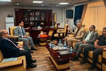 قسم الشؤون الفكرية يبحث سبل تعزيز التعاون العلمي في مجالات الفهرسة مع وزارة الخارجية العراقية