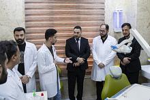 مركز السيد جعفر الحلي يقدم برنامجه الطبي التعليمي لطلبة جامعة الكفيل