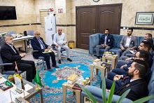 قسم التطوير يبحث تعزيز التعاون المشترك مع وفد العتبة الكاظمية المقدسة في مجال التدريب