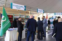 مكتبة أم البنين (عليها السلام) تشارك في معرض الكتاب الطبي بجامعة العميد