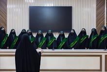 شعبة فاطمة بنت أسد تنهي تدريباتها الخاصة بأنشودة ملتقى غيث السماء الثاني