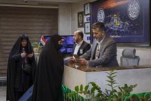وصول المشاركات في فعاليات مهرجان روح النبوة الثقافي النسوي العالمي الثامن إلى كربلاء