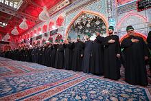 خدمة العتبتين المقدستين يحيون ذكرى شهادة الإمام الباقر (عليه السلام)