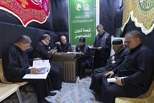 للمشاركة في تنظيم انسيابية حركة مواكب العزاء.. قسم الشعائر يصدر الهويات التعريفية للمتطوعين
