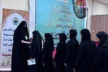 بمشاركة الأطفال.. أنشطة وخدمات دينية وثقافية تقدمها شعبة فاطمة بنت أسد للزائرات