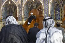 العتبة العباسية المقدسة تقيم مجلس عزاء لإحياء ذكرى شهادة الإمام جعفر الصادق (عليه السلام)