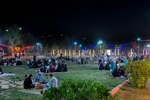 واحات الحزام الأخضر تشهد توافد العوائل العراقية في أيام عيد الفطر المبارك