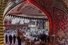 بمشاركة جموع المؤمنين.. قراءة دعاء الندبة في صحن مرقد أبي الفضل العباس (عليه السلام)