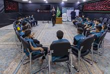 قسم العلاقات ينظم ورشة تطويرية لمشاركي مخيم البذرة الواعدة الرابع