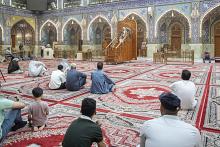 العتبة العباسية المقدسة تقيم مجلس عزاء لإحياء ذكرى شهادة الإمام الباقر (عليه السلام)