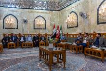 قسم العلاقات ينظم برنامجًا متكاملًا لوفد من وجهاء محافظة النجف الأشرف