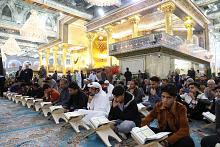 المجمع العلمي يستقبل وفداً قرآنيا من محافظة المثنى
