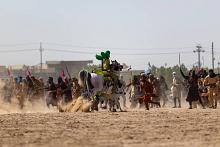 بدعم من العتبة العباسية.. هيأة الزهراء (عليها السلام) تنظم مشاهد تمثيلية لتجسيد واقعة الطف 