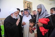 وفدُ العتبة العبّاسية المقدّسة يصل الناصريّة ويقدّم تعازيه لذوي ضحايا الحريق ويعبّر عن مواساته