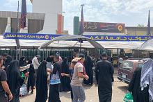 موكب جامعة الكفيل يقدم خدمات متنوعة للمعزين بذكرى استشهاد الرسول الأعظم (صلى الله عليه وآله)