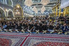 المجمع العلمي يقيم محفل عرش التلاوة بمشاركة وفدٍ قرآنيّ من محافظة ذي قار