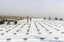 العتبة العباسية تباشر بتنصيب منظومة الطاقة الشمسية في مجمّع أبي الفضل العبّاس (عليه السلام)
