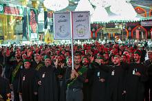 خدمة العتبتين المقدستين يحيون يوم سابع الإمام الحسين (عليه السلام)