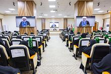 حفل تخرج طالبات جامعة أم البنين (عليها السلام) يشهد إقامة محاضرة عن دور العلم وأهمية التبليغ