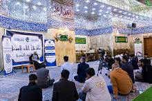 إقامة المحاضرة السادسة من محفل نهج البلاغة في مقام الإمام المهدي (عجّل الله فرجه)