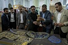 متحف الكفيل يبحث سبل تعزيز التعاون المشترك مع متحف العتبة العسكرية المقدسة