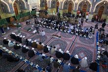 المجمع العلمي للقرآن الكريم يقيم محفل عرش التلاوة في الصحن العباسي الشريف