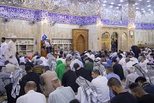 العتبة العباسية المقدسة تقيم أعمال يوم عرفة في مقام الإمام المهدي (عجل الله فرجه)