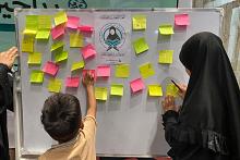 شعبة فاطمة بنت أسد للدراسات القرآنية تنظم برنامج رسالة إلى الامام الحسين (عليه السلام)
