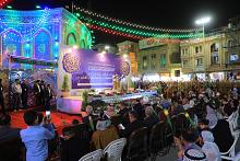 العتبة العباسية تقيم احتفالا بمناسبة ذكرى ولادة الامام المهدي وعلي الأكبر (عليهما السلام)