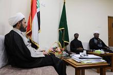 قسم الشؤون الفكرية يستقبل مدير مؤسسة الزهراء (عليها السلام) في دولة الكاميرون