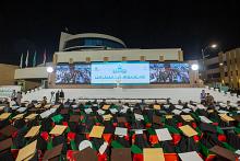 عرض فيلم (تتويج في رحاب القداسة) ضمن فعّاليات الحفل الختامي لتخرّج بنات الكفيل الثامن