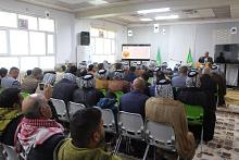 العتبة العباسية المقدسة تحيي ذكرى ولادة السيدة الزهراء (عليها السلام) في مجمع سيد الماء التربوي