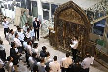 قسم صناعة الشبابيك يستعرض جهوده في تشييد وصناعة أبواب المراقد المقدسة وشبابيك أضرحتها