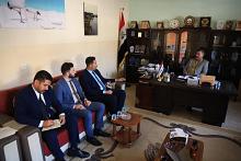 قسم العلاقات يقدّم دعوة لمجلس كشّافة العراق لحضور الحفل الختامي لبرامج جمعيّة كشافة الكفيل