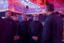 الأمين العام للعتبة العباسية المقدسة يتابع ميدانيًّا خدمات المواكب والأقسام المقدمة لزائري الأربعين