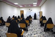 شعبة فاطمة بنت أسد تجري اختبارات نصف السنة لـ (100) طالبة
