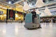 قسم رعاية الصحن يباشر بتنفيذ خطته الخاصة بشهر محرم الحرام