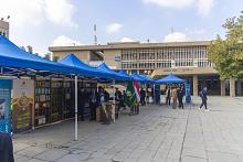 العتبة العباسية المقدسة تقيم محطات فتية الكفيل الثقافية في جامعة بغداد