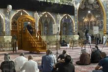 العتبة العباسية المقدسة تقيم مجلس عزاء بذكرى شهادة الإمام الحسن العسكري (عليه السلام)