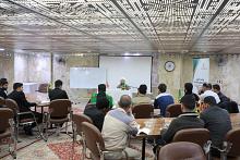 ضمن برنامج تأهيل المنتسبين الجدد.. قسمُ الشؤون الدينية يقدّم دورة في الفقه