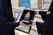 تكريم المشارِكات في فعّاليات المؤتمر العلمي لمهرجان روح النبوّة الثقافي النسويّ العالمي